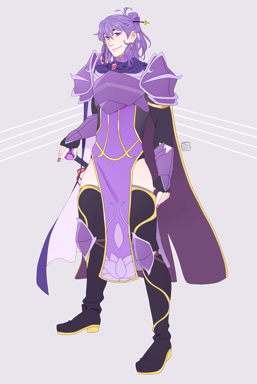 [ oc ]murasaki timeskip design! one year after the events of his first campaign | ko-fi | youtube | 