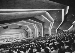 furtho: Antonin Raymond &amp; Ladislav Leland Rado’s Gunma Music Center, Takasaki, Japan, 1961 (via here) 