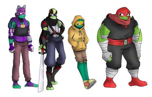 Some Of My Tmnt Arts! (part 1)