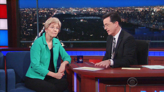 profeminist:  sandandglass:  The Late Show, March 30, 2016  U.S. READERS, REGISTER