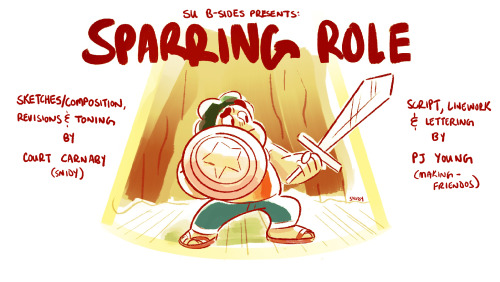 su-b-sides: su-b-sides:Steven Universe: B-Sides, Chapter 3: SPARRING ROLE. Part 1.Sketches/compositi