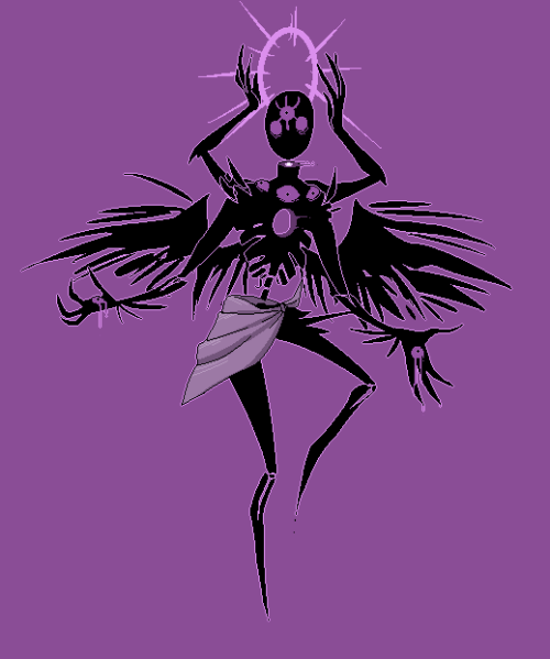 thatprocrastinatingjean: I made a pixel rendition of hiakas fantastic night vale angel design