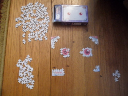 zukoquest:  sayakacutie:  So me and Megan are doing the Kyuubey puzzle now and  but  Kyuubey even as a puzzle ur a lil shit   