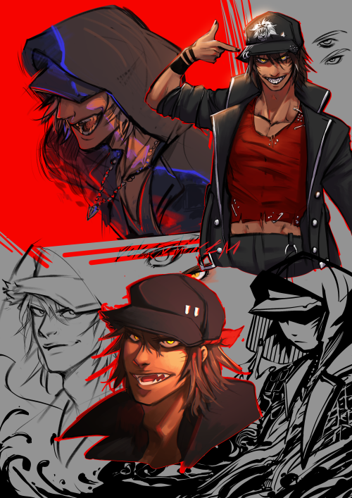 the-haiku-bot: pokerharem:A sketch page that might be as chaotic as sho minamimoto A sketch page tha