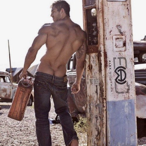 guyscandy: . I could run out of gas with him! In more ways than one!