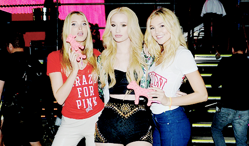 iggyazaleasource:Iggy Azalea at Victoria’s Secret Pink Nation Crazy For Campus Bash in Las Vegas. (x