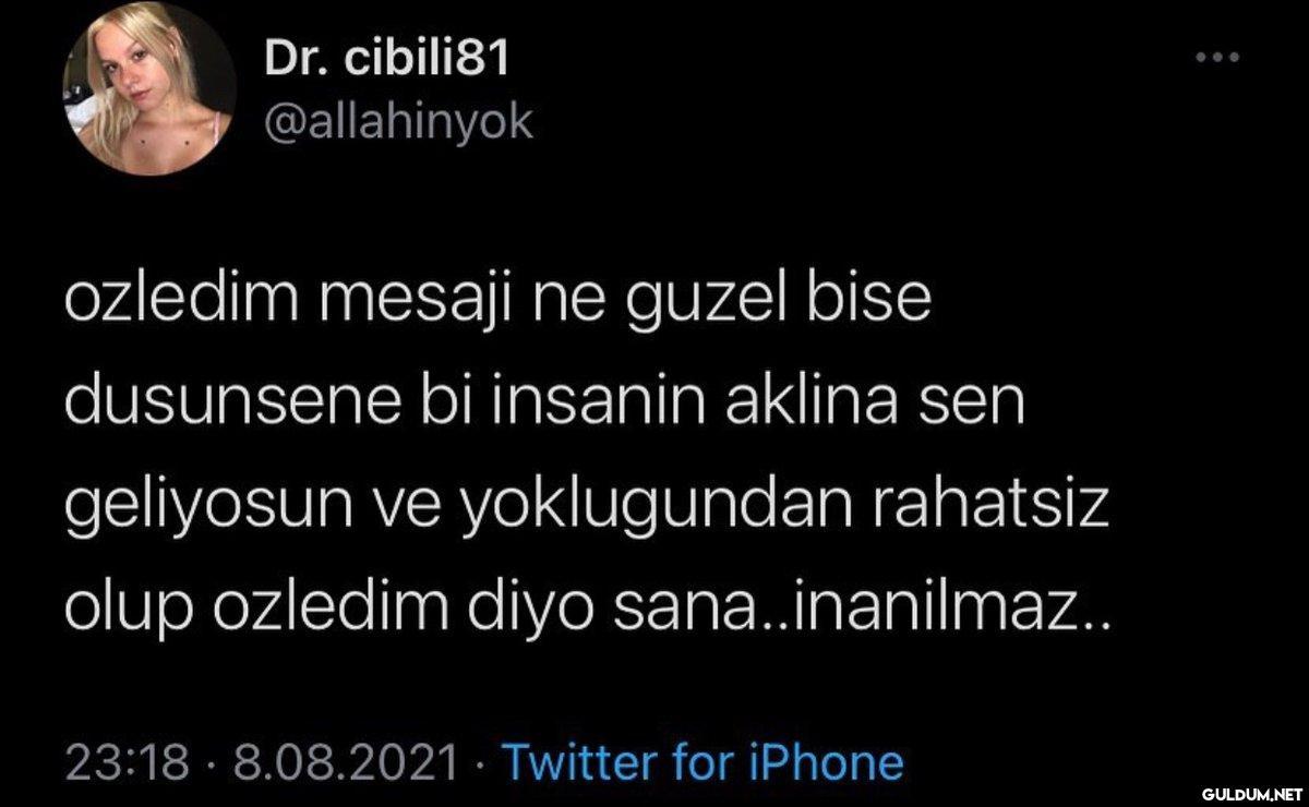 Dr. cibili81 @allahinyok...