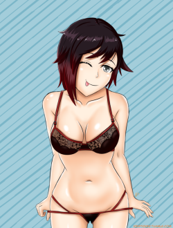 icesticker: Ruby Lingerie  Commission Sylum25