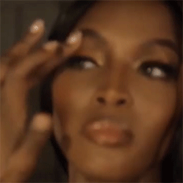carefreeblackho:  naomihitme:  Naomi for Pat McGrath Labs’s Metalmorphosis 005