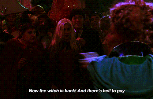 gregory-peck:Oh, look. Another glorious morning. Makes me sick!Hocus Pocus (1993) dir. Kenny Ortega