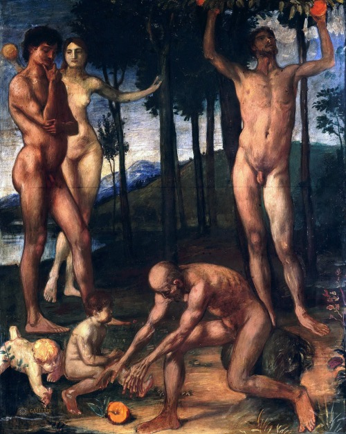 images27:  Das OrangenbildDie LebensalterHans von Marées  (deutsch, 1837-1887)