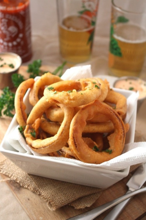 Crispy Chickpea Onion Rings