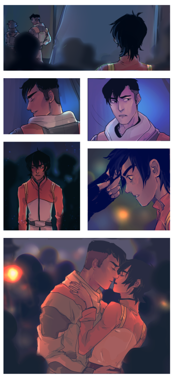 yuutayo: commission done for The Road Not Taken fic by @runicscribbles and @itdans ! This took so lo