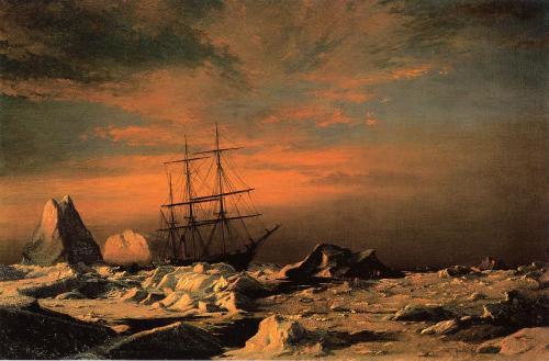 The ‘Panther’ among the Icebergs in Melville Bay, 1874, William Bradford