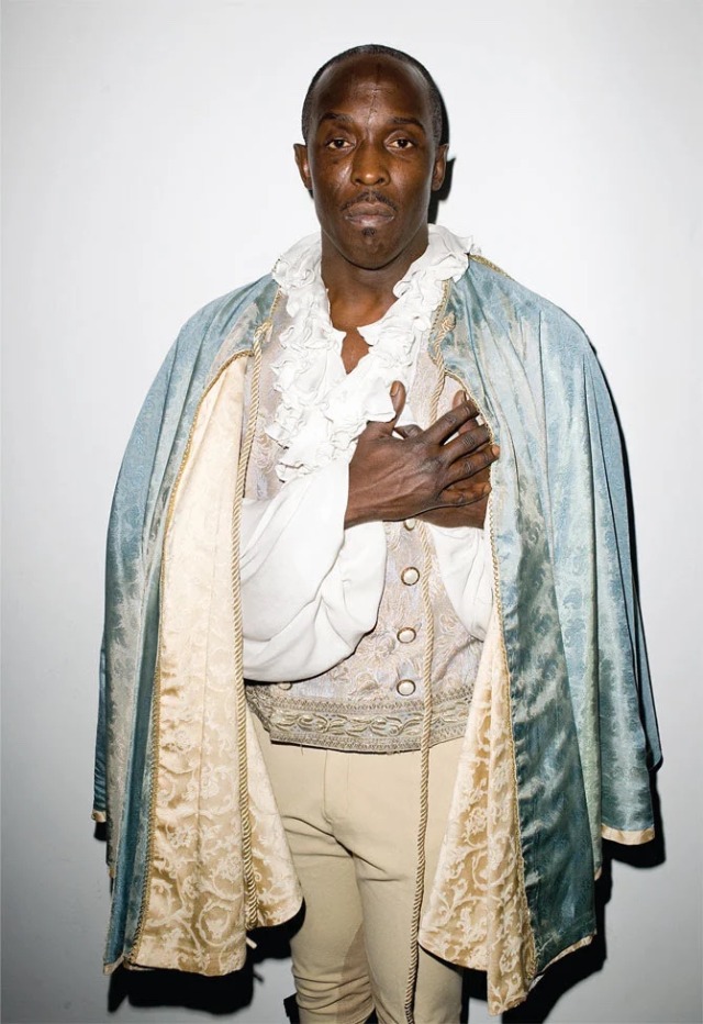 XXX plumslices:Michael K. Williams for the Shakespeare photo