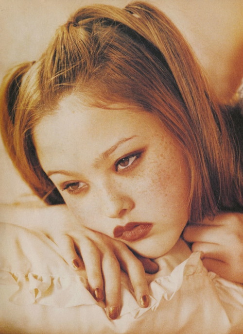 mazzystardust:The Next Issue, No. 168, September 97 | Devon Aoki by Ellen von Unwerth