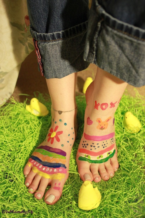 feet art