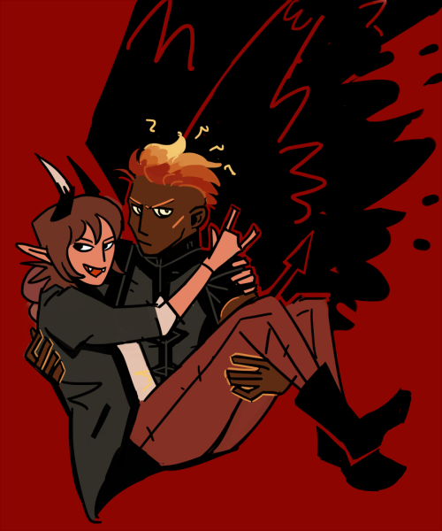 cloudmancy: let ayda carry her girlfriend out of hell!