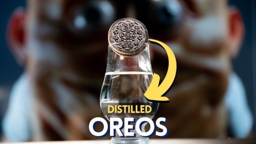 tinyshe:laughingsquid:Fermenting and Distilling Oreos Into a Drinkable Spirit @nobeerreviews Oreos y