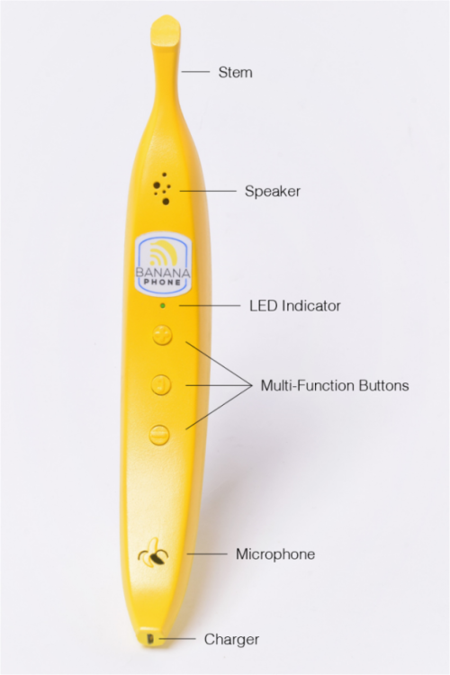 disembodied-doll: greenekangaroo: laughingsquid: Banana Phone, A Banana Shaped Mobile Bluetooth Hand