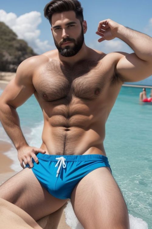 Hairy Sexy Men For The Last Days Of Summer 