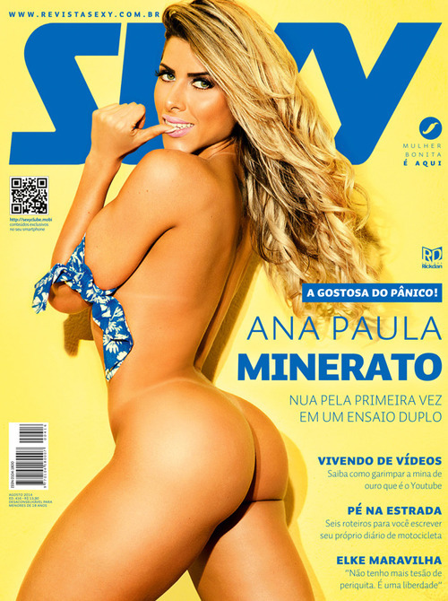 ANA PAULA MINERATO ✰ SEXY AGOSTO/2014