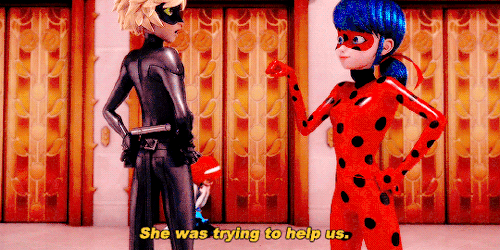 bokutouh:1. Chat will scold Ladybug when necessary.2. And look at that puppy face Marinette gives Ch