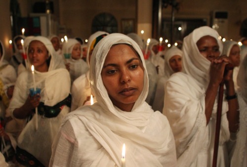 nostalghiaultra: Holy Saturday at the Ethiopian church of Athens.