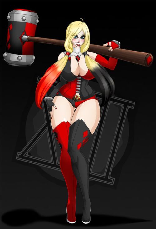 waifuholic: Harley Quinn (Long hair version)  After seeing the number of views and positive comments
