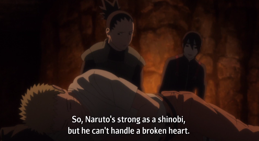 Anti-Naruto Ending - YaI call bullshit too. So for the last episodes and  'Boruto: Naruto the movie,' Hinata let Boruto be a little asshole and just  stood there and bragged about Naruto.