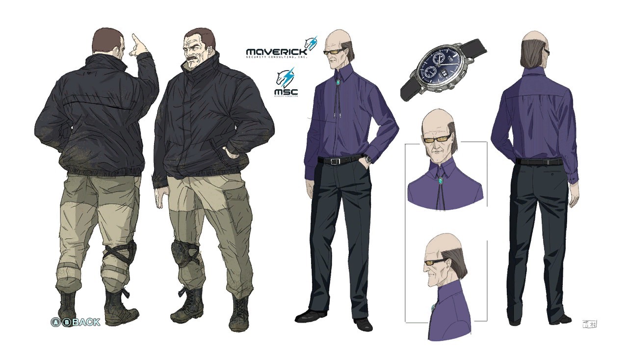 roxoah:  Metal Gear Rising Revengeance concept art. Storage data 01/10  01/1011/2021/23