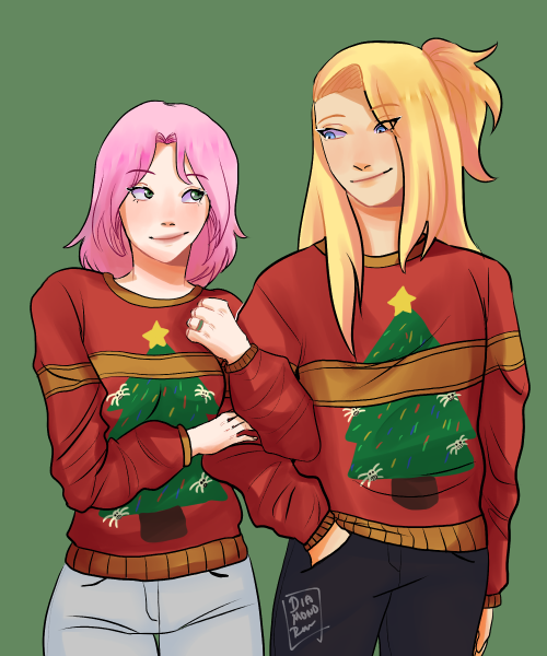 diamondrev:ugly sweaters for the christmas eve!Merry Christmas everyone!