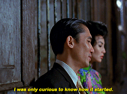 romancegifs:IN THE MOOD FOR LOVE (2000) dir. Wong Kar Wai