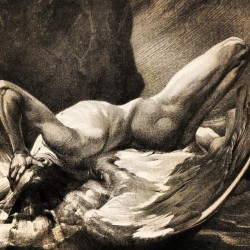 Ludwig Fahrenkrog “Lucifers Fall”  