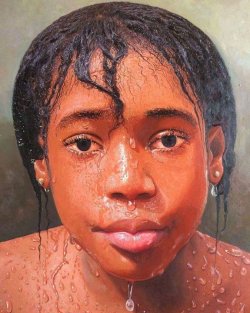 56blogsstillcrazy:  These are paintings by the same Oresegun Olumide. Bruhhhhh, he deserves a National Award. 