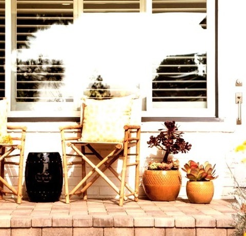 Los Angeles Transitional Porch