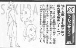 cacatuasulphureacitrinocristata:  Uchiha Sakura - [Jounin]She holds both strength and kindness, the kunoichi who walks the path of Medicine!!Chasing after Naruto and Sasuke’s backs, Sakura received training from the Fifth Hokage Tsunade. She has mastered