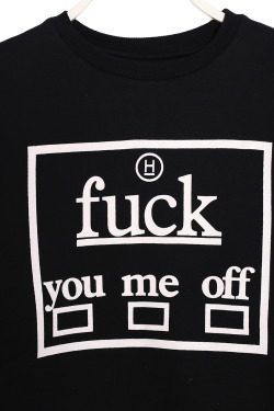 Fashionn-Enthusiast:  Fuck You Me Off Sweatshirt 