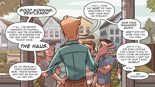 omgcheckplease:Check, Please! Junior Year #2 - Taddy Tourback«  start  »next☆ more #omgcp! | about |