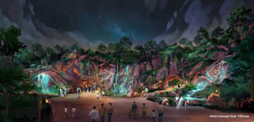 disney-universes:Day and Night concept pieces for the entrance of the Tokyo DisneySea expansion whic