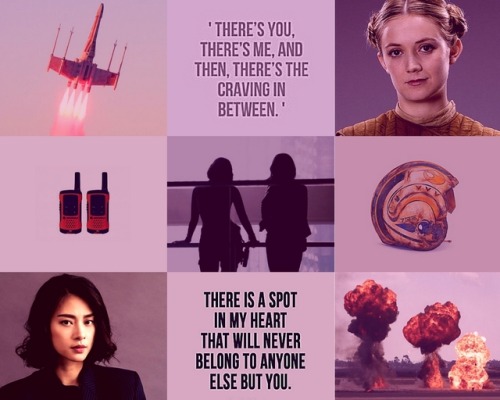 thescavengerandthestormtrooper:warped stars meme: 1/5 ships ⇢ paige tico and kaydel ko connix “I wou