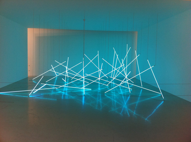 itscontemporary:  François Morellet -  Avalanche  (1996) 