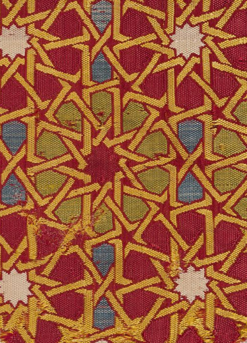 cantigasdetanjaouia:13th to 15th century woven silks from Islamic Al Andalus