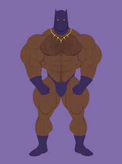 ripped-saurian:  for some reason i’ve always enjoyed drawing black panthermaybe it’s the costume? 
