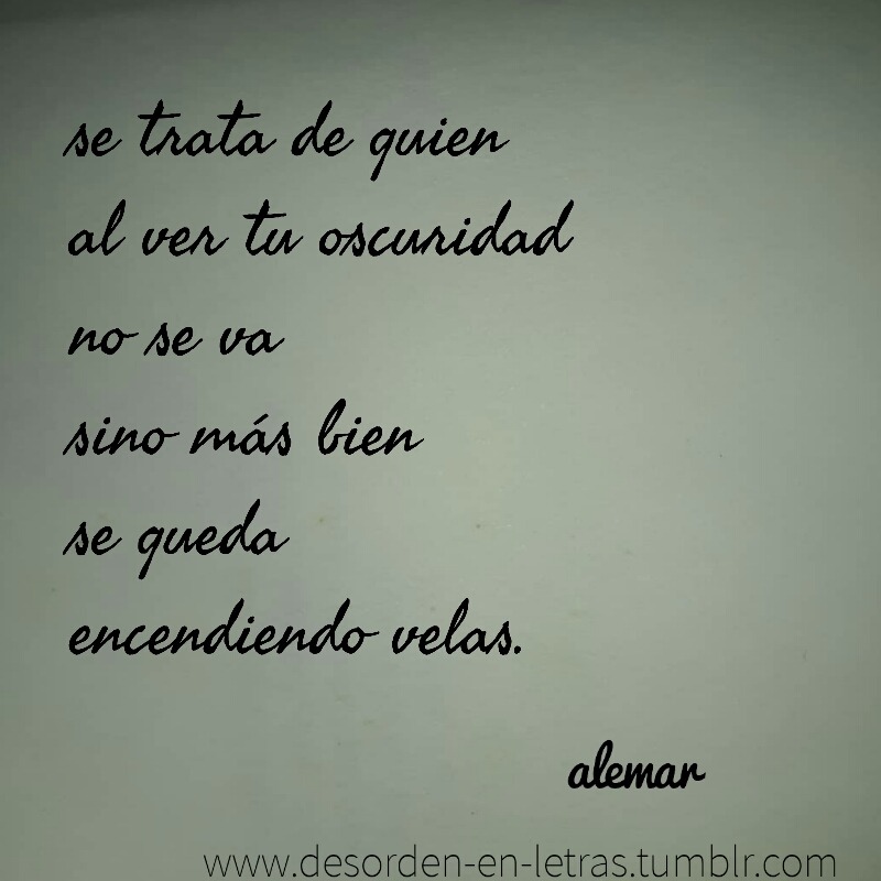 XXX desorden-en-letras:alemar photo