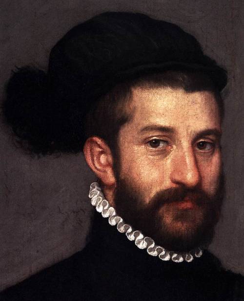 Giovanni Battista Moroni Portrait of a Man (16th c) Portrait of Jacopo Foscarini 1575 