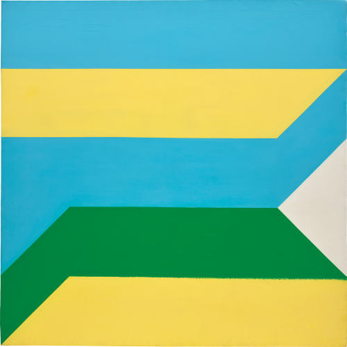 Gerd Leufert acrylic on canvas152.5 x 152.5 cm (60 x 60 in.)painted in 1970