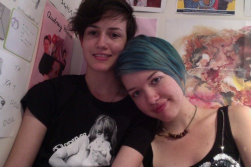 grrrlfever:bianca and i took time out of our lives to deliver to u some adorable selfies xoxo