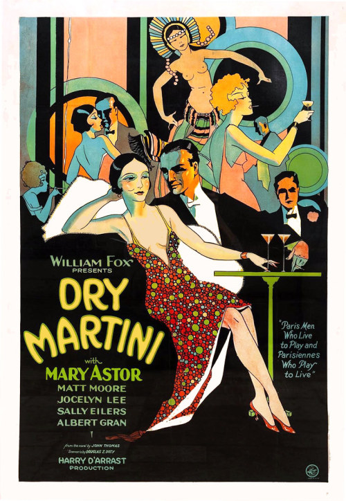 Dry Martini, with Mary Astor, 1928. by Halloween HJB flic.kr/p/2jJ6uQc