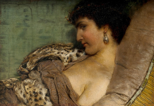 Cleopatra by Sir Lawrence Alma-Tadema 1877oil on panelAuckland Art Gallery 